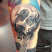 Tattoos - Skull and Guitar Tattoo - 66294